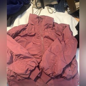 ATHLETA Point Reyes bomber- Dark Rose color